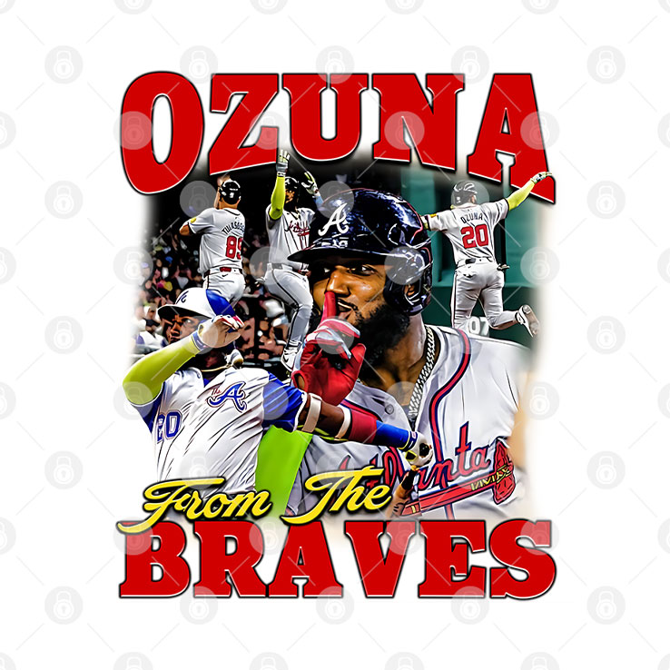 Marcell Ozuna From The Atlanta Braves T Shirt