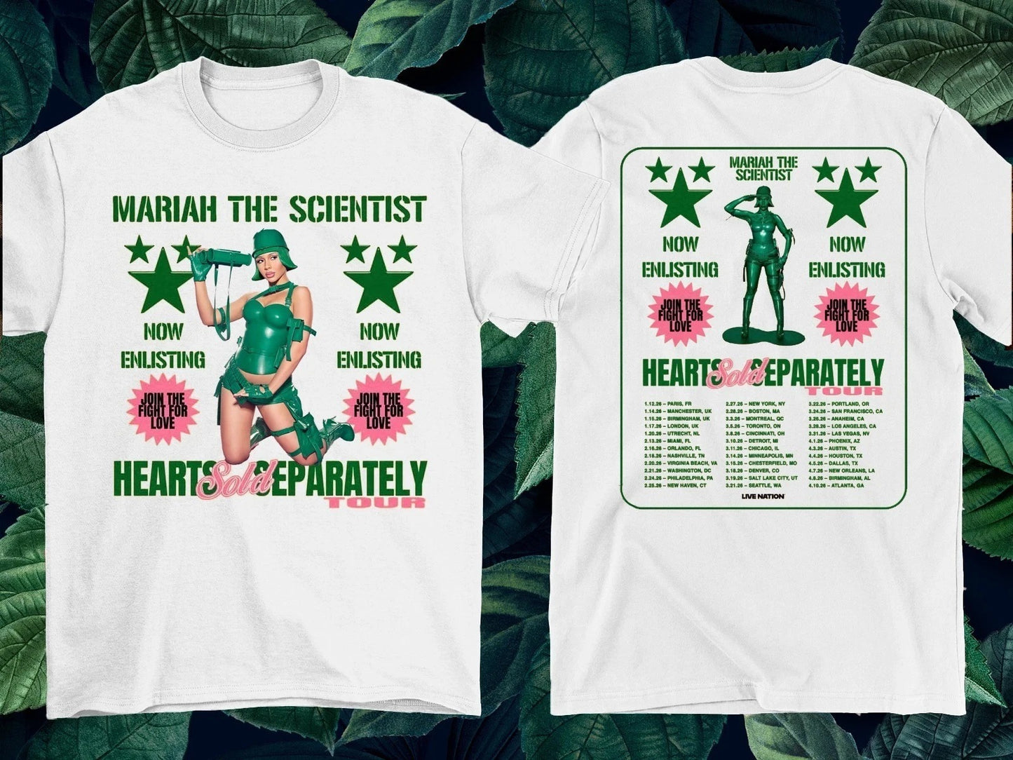 Mariah The Scientist Hearts Sold Separately Tour Shirt S-3XL FAST SHIP