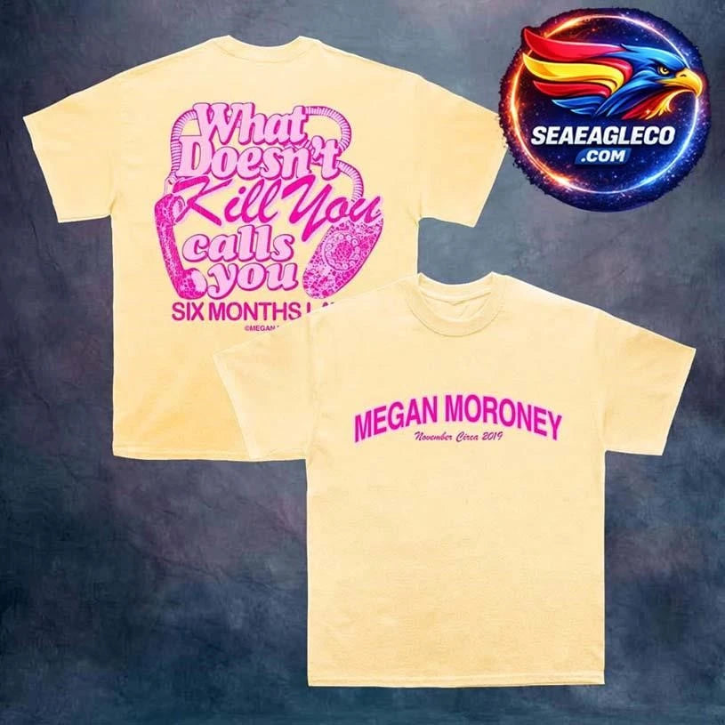 Megan Moroney Cloud 9 Merch Houston Rodeo 6 Months Later Two Sided Shirt
