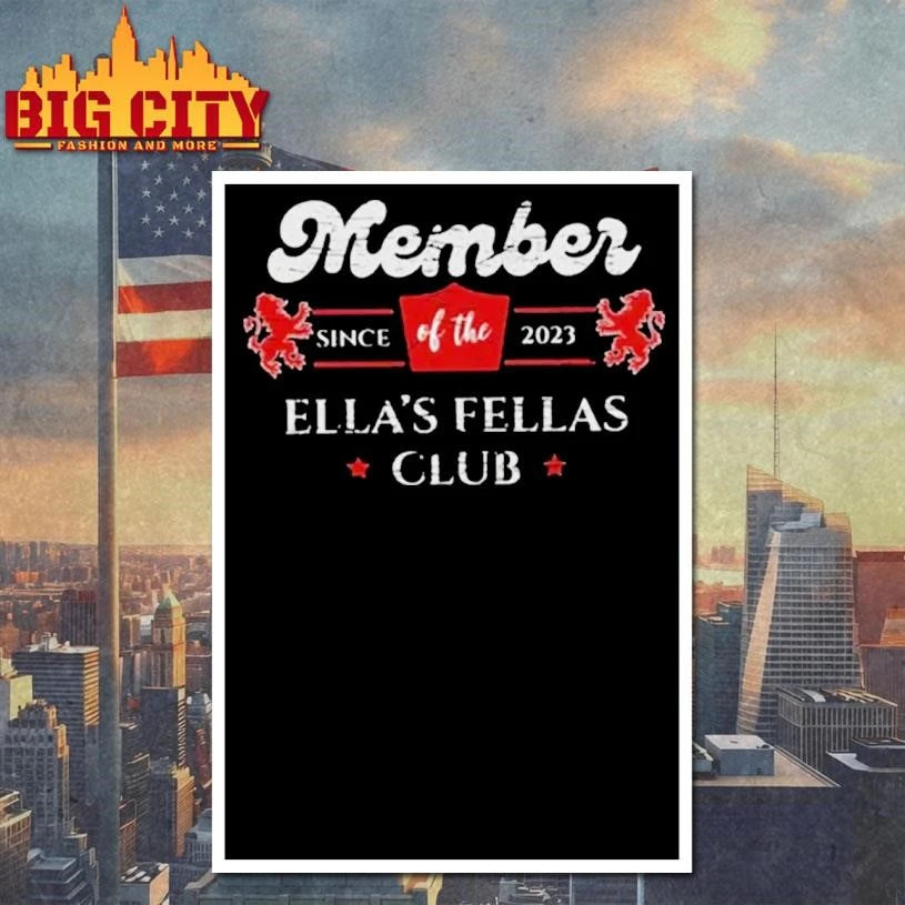 Member Of Ellas Fellas Club Graphic Shirt