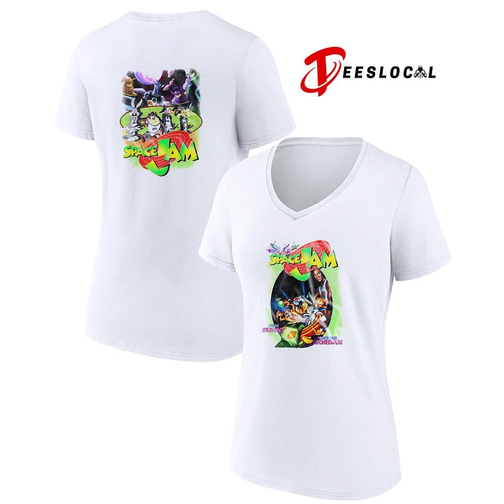 Michael Jordan x Space Jam Bugs Bunny graphic shirt