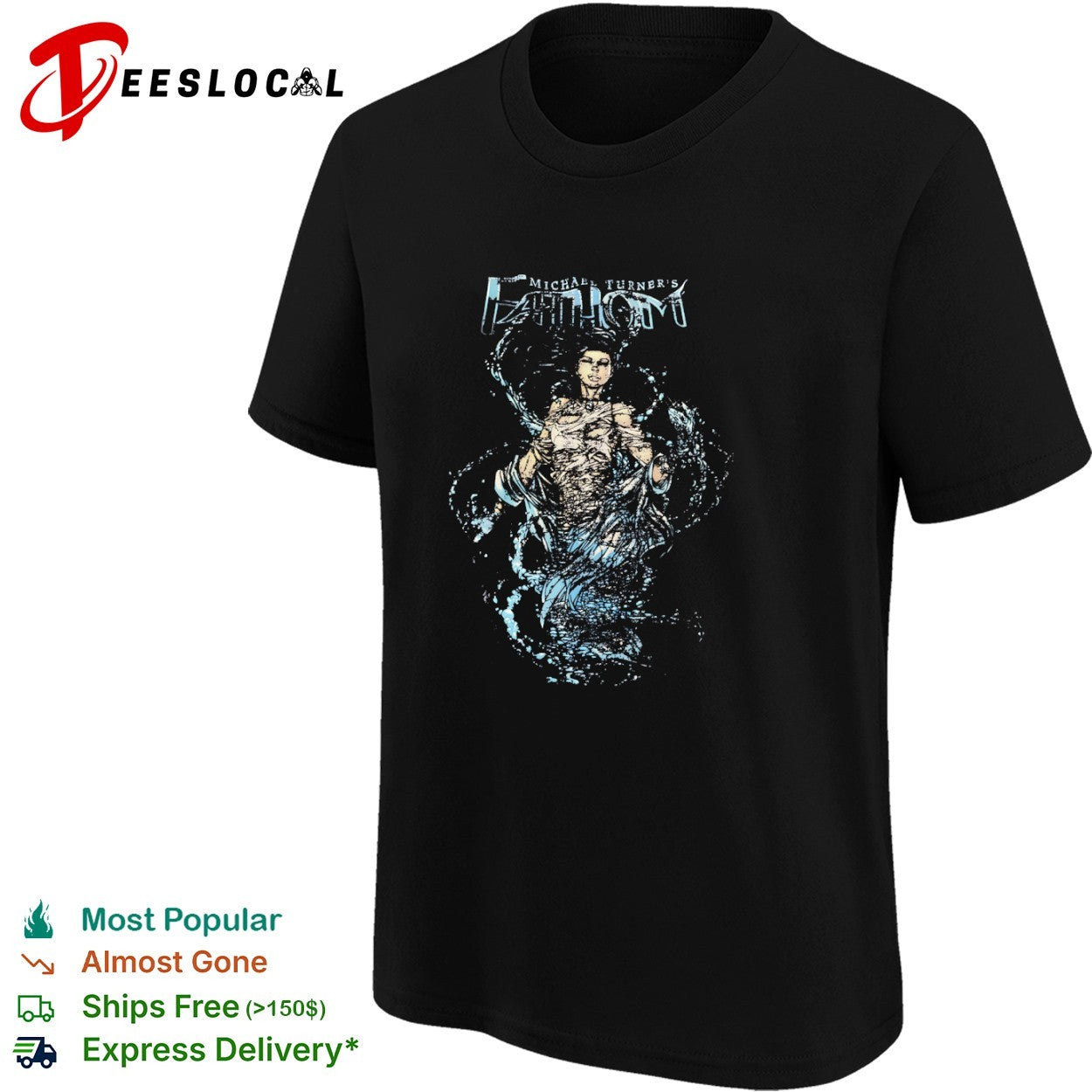Michael Turner’s Fathom Aspen Matthews comic shirt