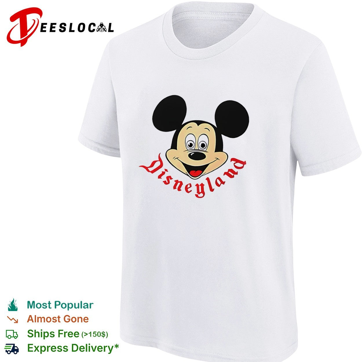 Mickey Mouse Disneyland Logo shirt