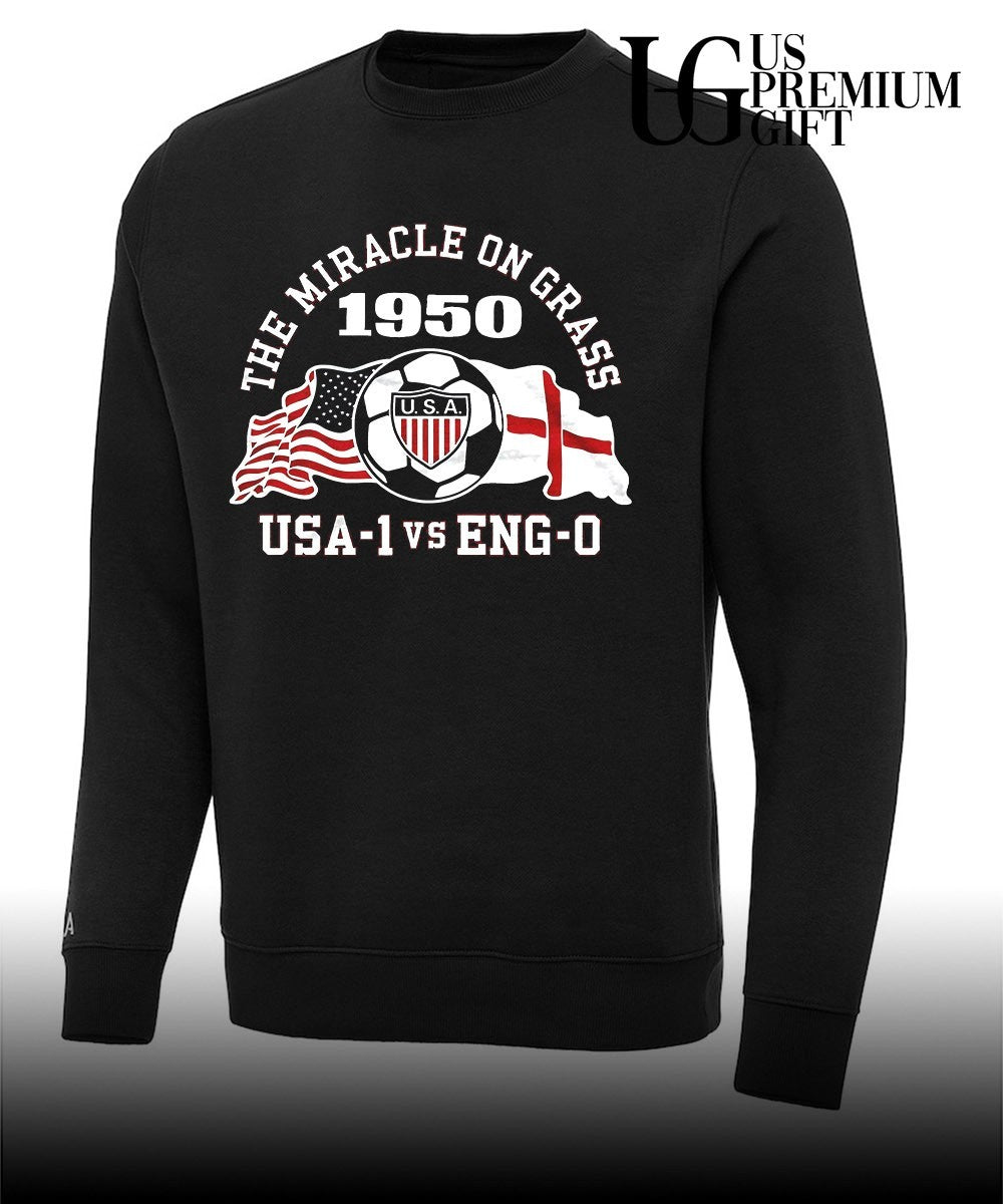 Miracle on Grass 1950 USA-1 vs ENG-0 flag shirt