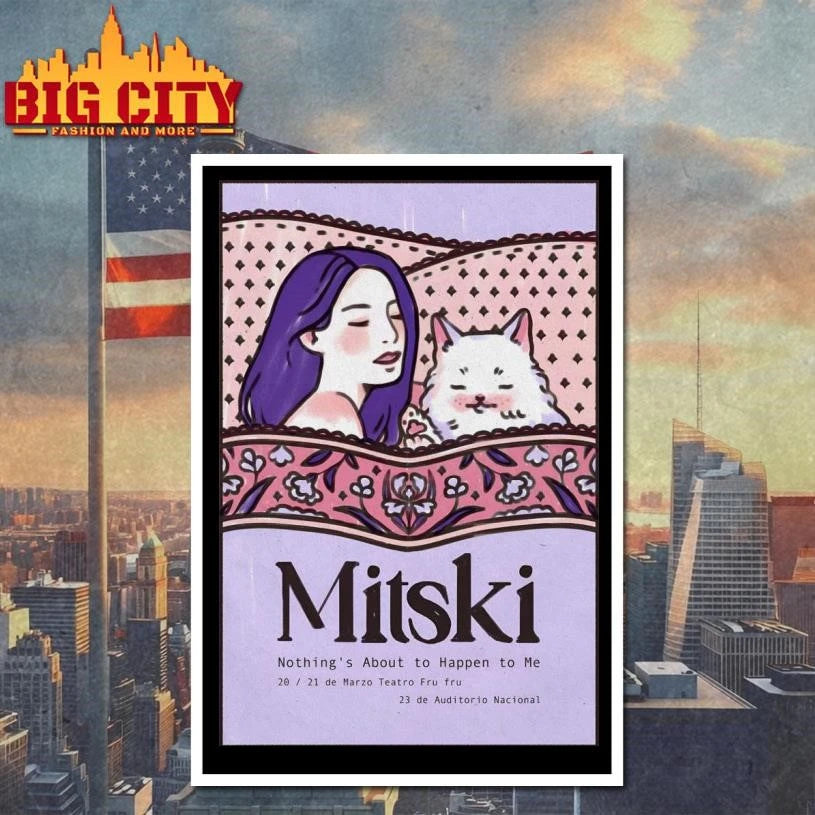 Mitski Mexico City 3-20-3-21-2026 Event Poster 2026 Shirt