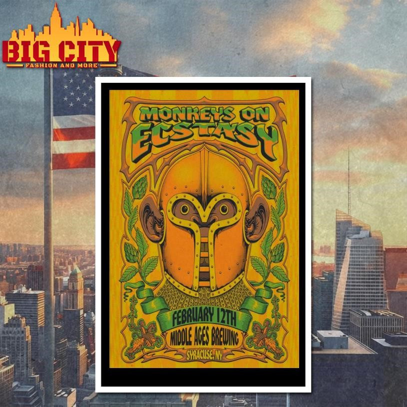 Moe. Syracuse NY February 12 2026 Poster Shirt