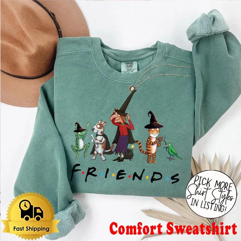 My Halloween Companion Friends Shirt, Friends Halloween Shirt, Halloween Broom Shirt, Roo.m On My Broo.m Halloween Shirt