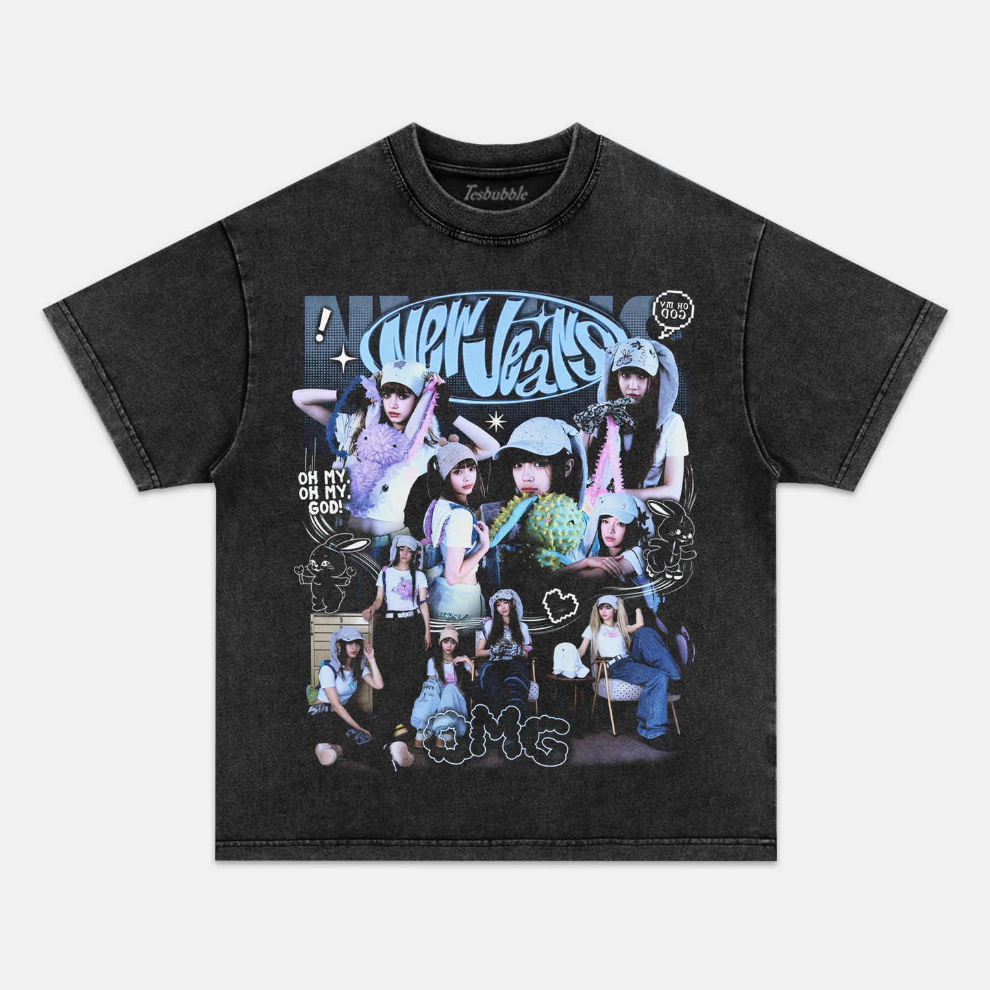 NEWJEANS 2.0 TEE Style001 - clothing by TeeHivey.com (Image 4)