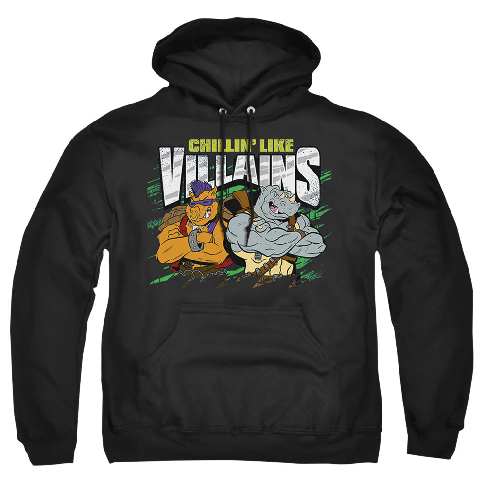 TMNT - Chillin' Like Villains - Adult Pullover Hoodie - clothing by TeeHivey.com