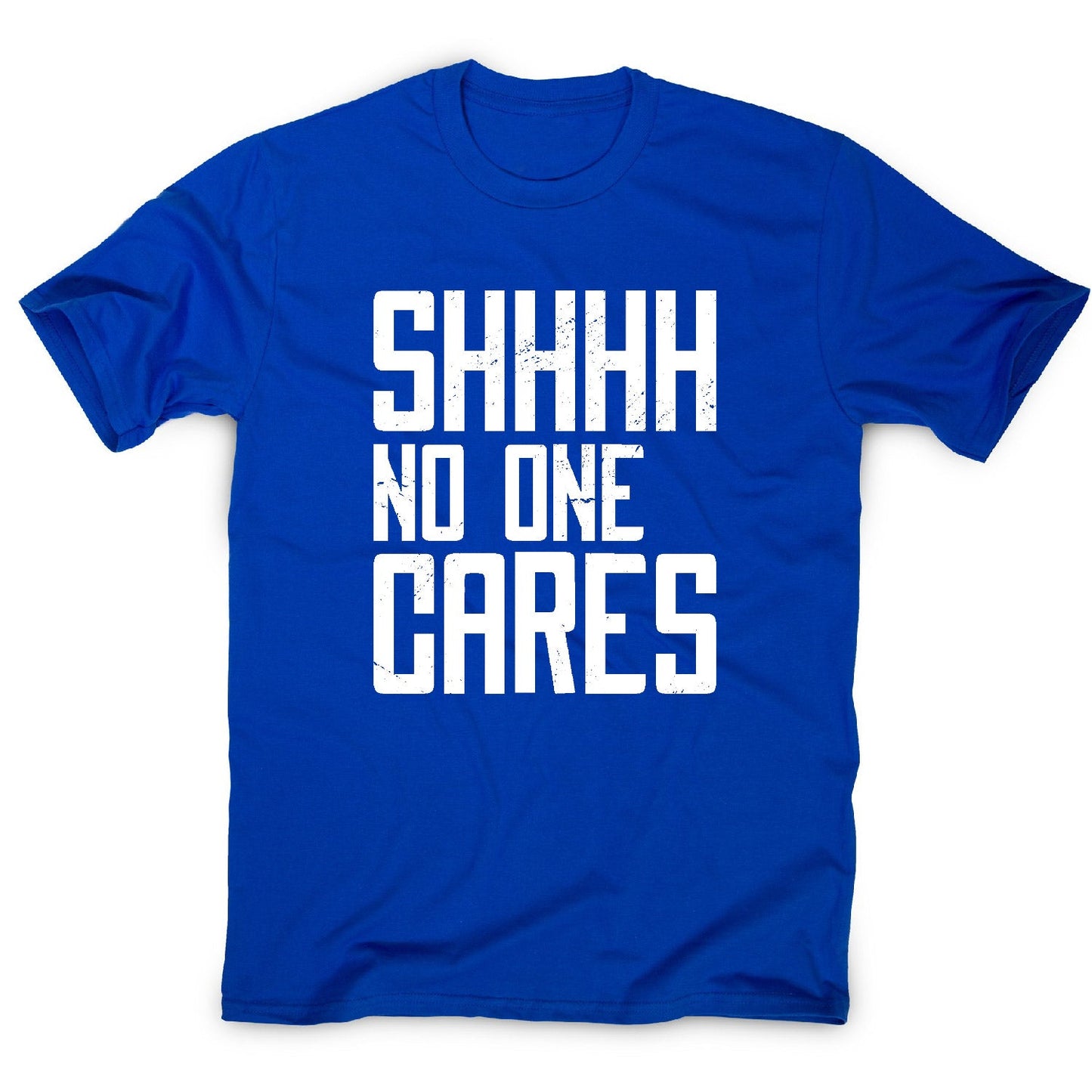 No one cares - men's funny premium t-shirt