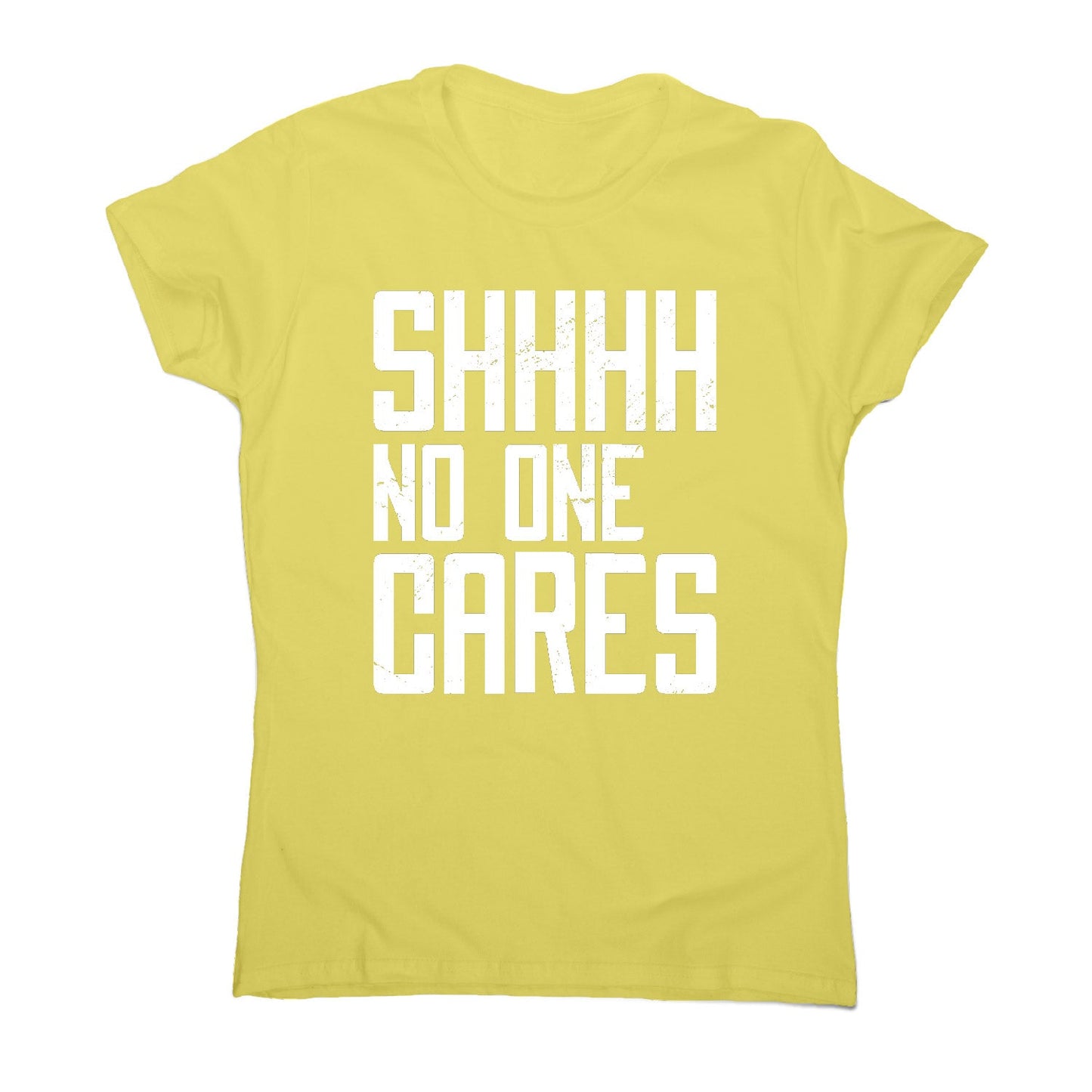No one cares - women's funny premium t-shirt