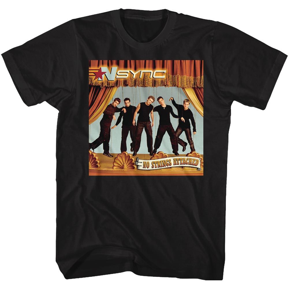 Nsync - No Strings - Short Sleeve - Adult - T-Shirt - clothing by TeeHivey.com