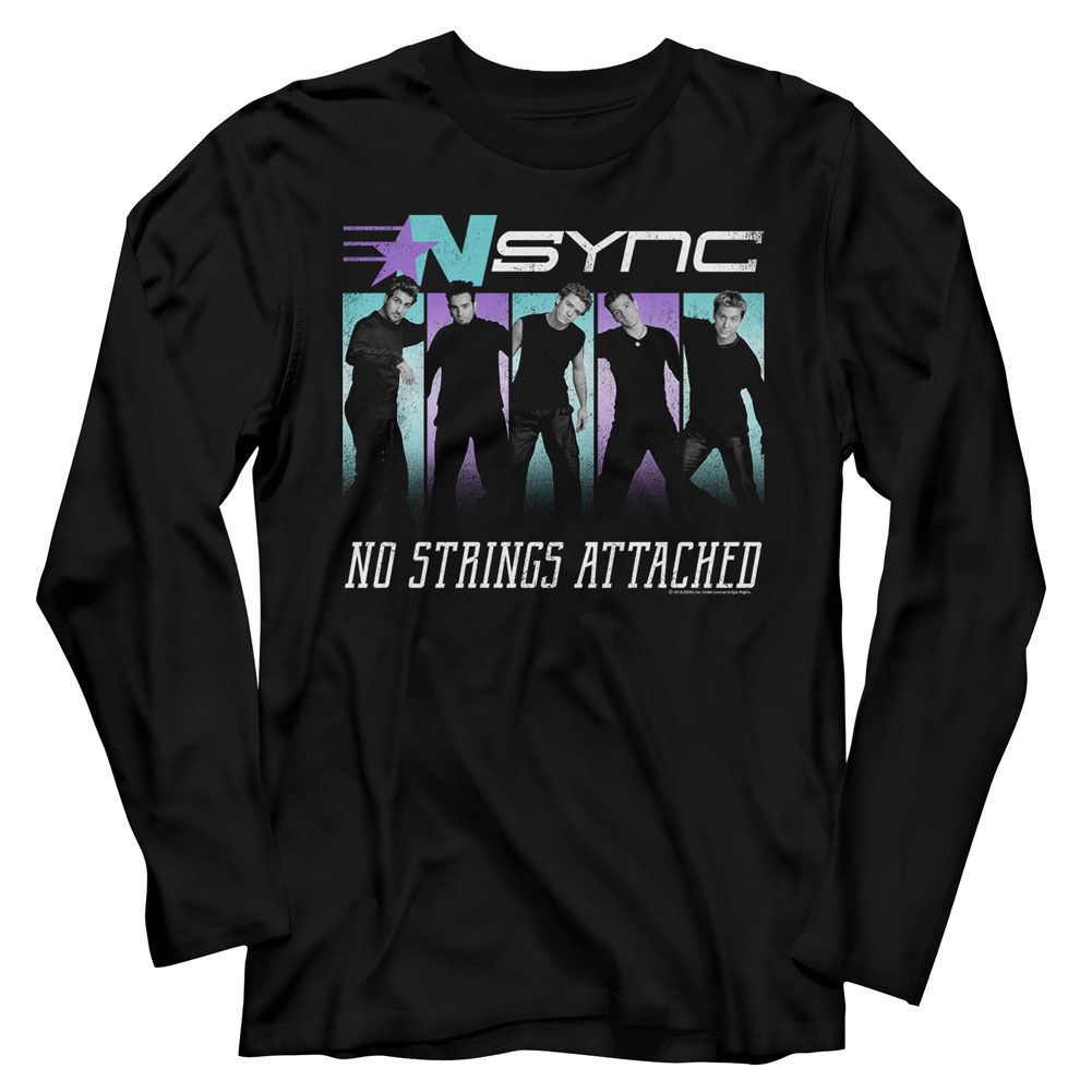 Nsync - Blue Purple - Long Sleeve - Adult - T-Shirt - clothing by TeeHivey.com
