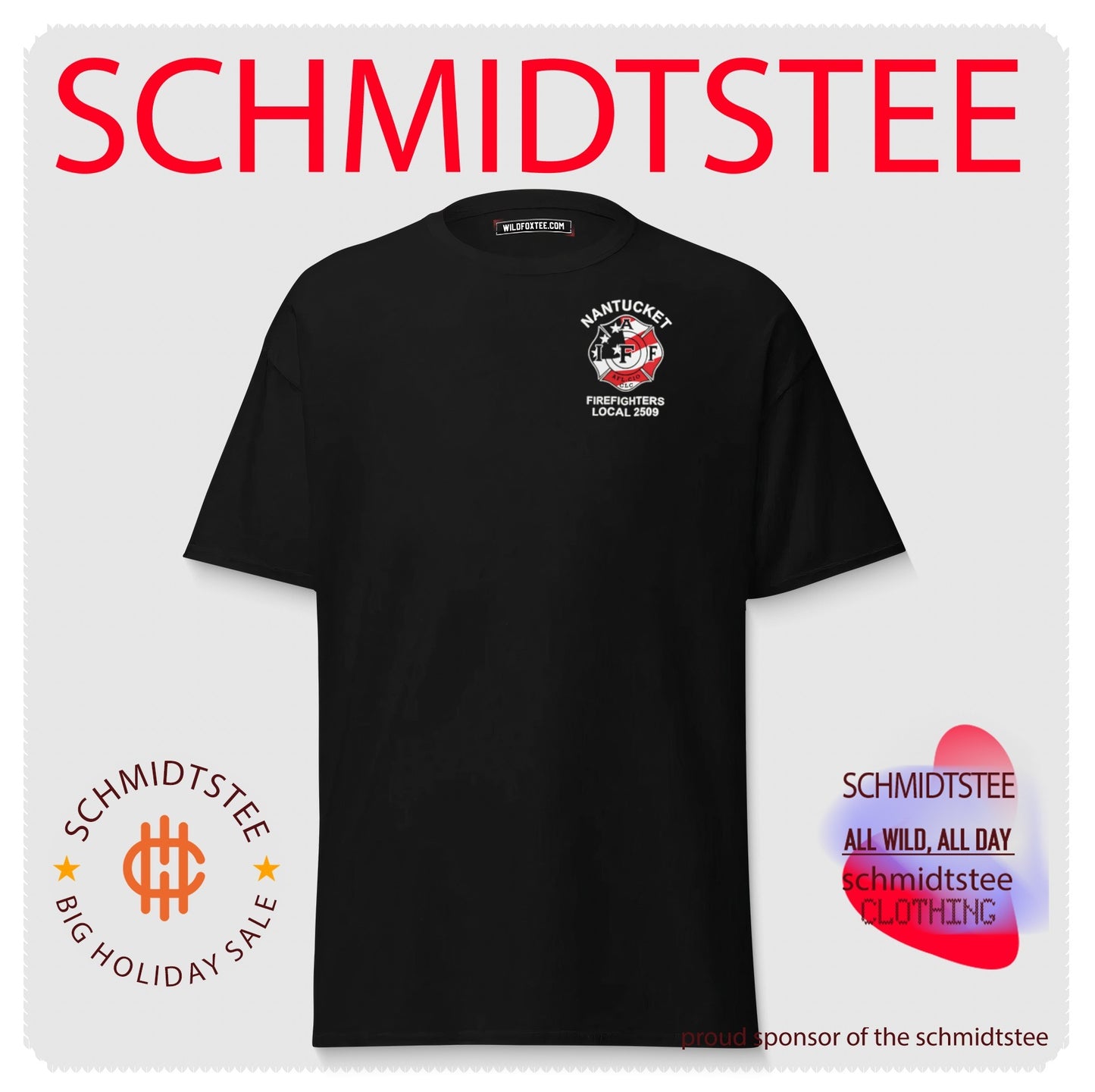 Nantucket Firefighters Local 2509 IAFF AFL-CIO shirt