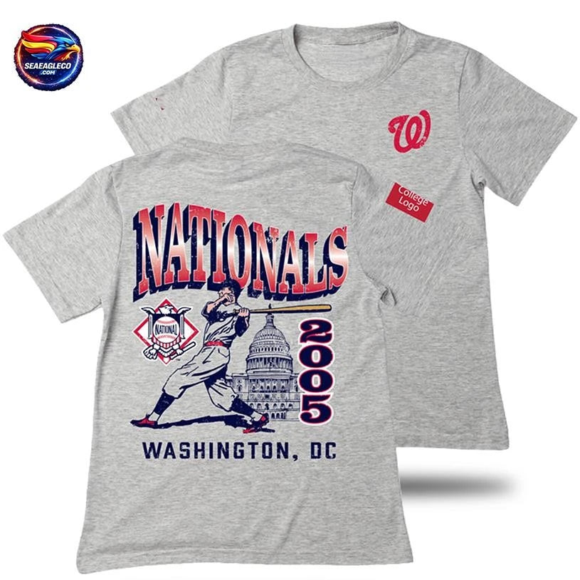 Nationals Georgetown University Night 2026 Two Sided Shirt