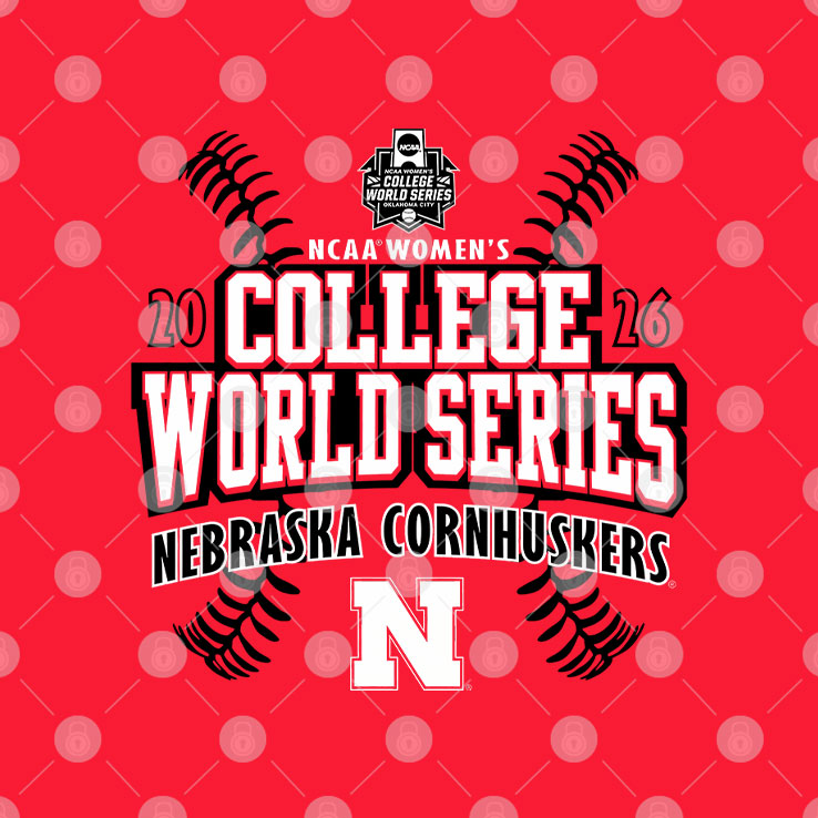 Nebraska Cornhuskers Women’s College World Series 2026 T Shirt