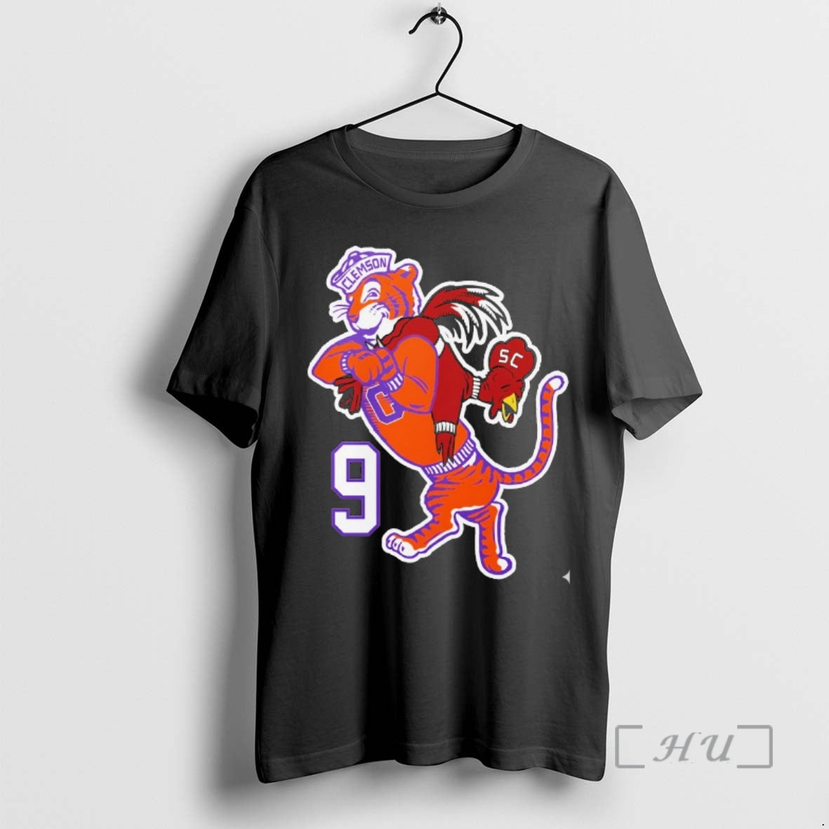 New Clemson Tigers And University Of South Carolina Mascots - clothing by TeeHivey.com