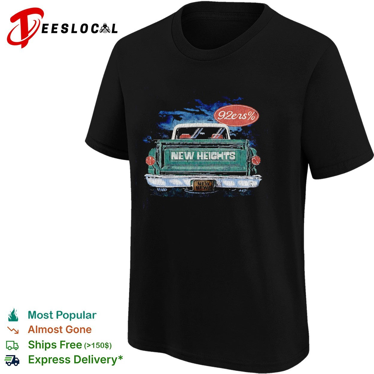New Heights 92ers truck shirt