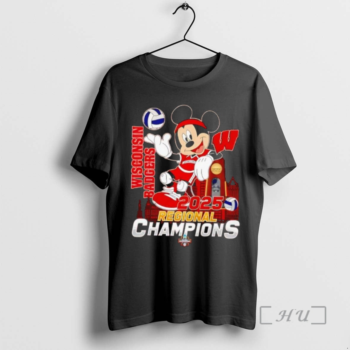 New Wisconsin Badgers 2025 Regional Champions Football - clothing by TeeHivey.com