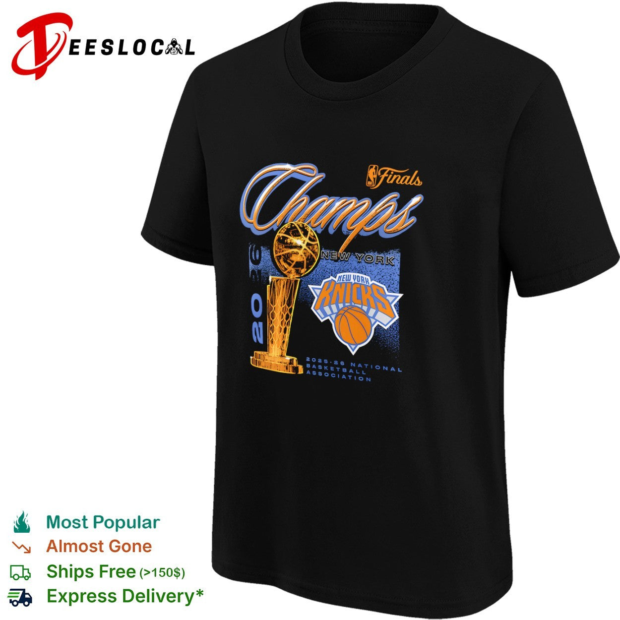 New York Knicks 2026 NBA Finals Champs National Basketball shirt