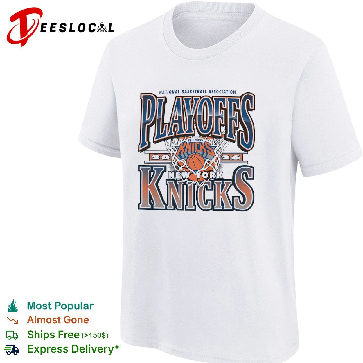New York Knicks 2026 Playoffs National Basketball shirt