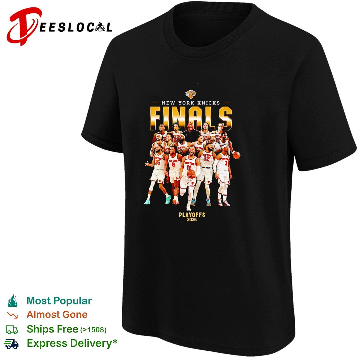 New York Knicks Finals team playoffs 2026 graphic shirt