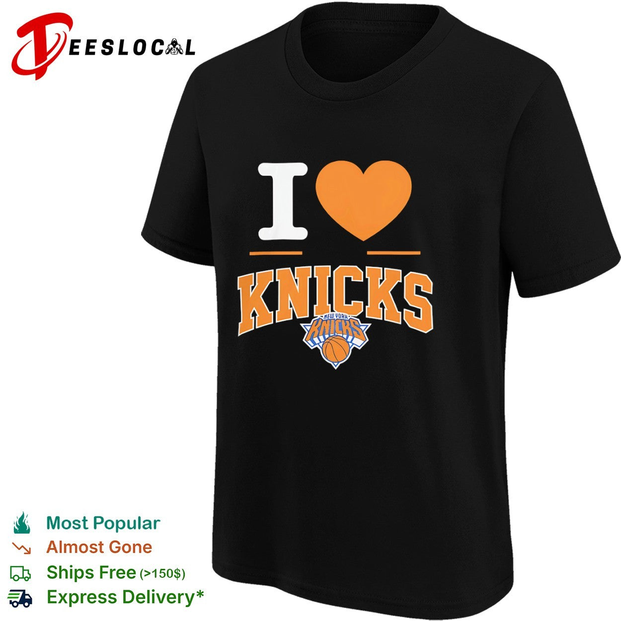 New York Knicks I heart shirt