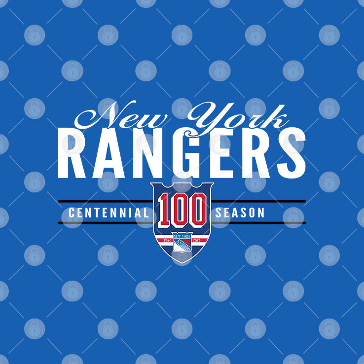 New York Rangers Centennial 100 Seasons T Shirt