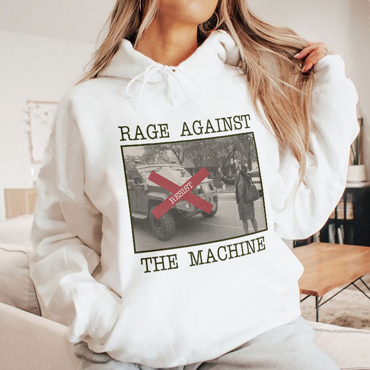 New York Woman Resist Rage Against The Machine T Shirt