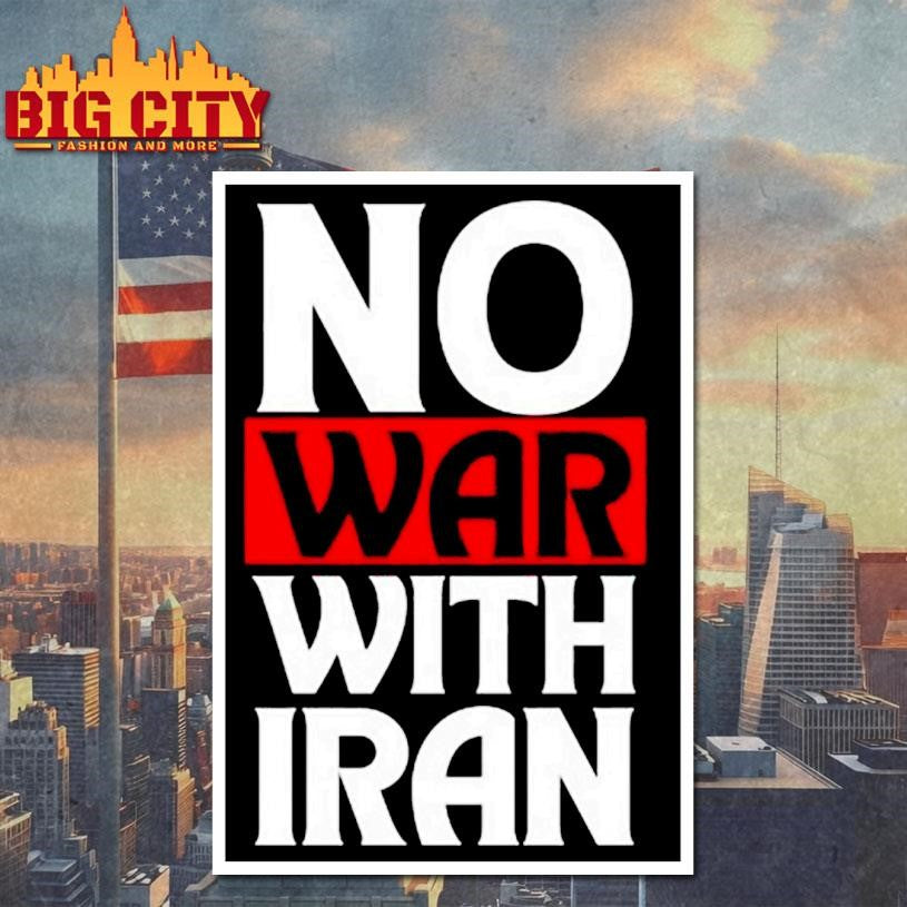 No War With Iran Shirt