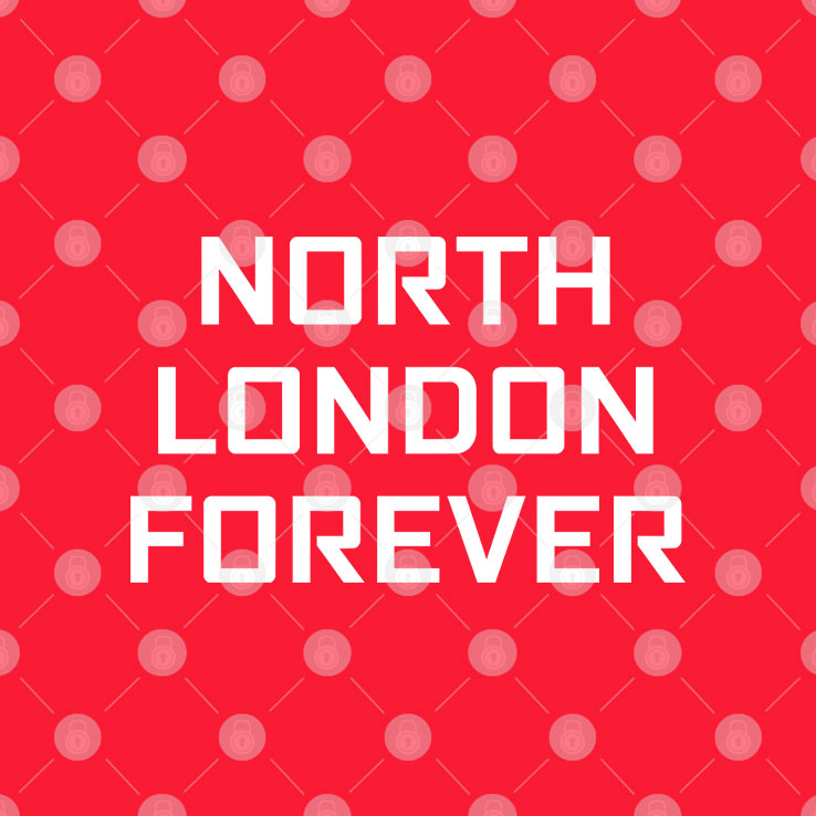 North London Forever Arsenal Premier League Champions 2026 Shirt