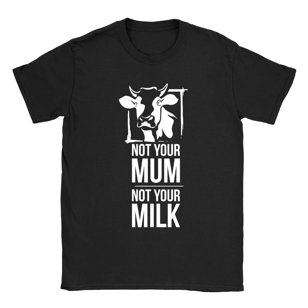 Not Your Milk Mens T-Shirt Vegan Vegetarian Funny Joke Gift Present