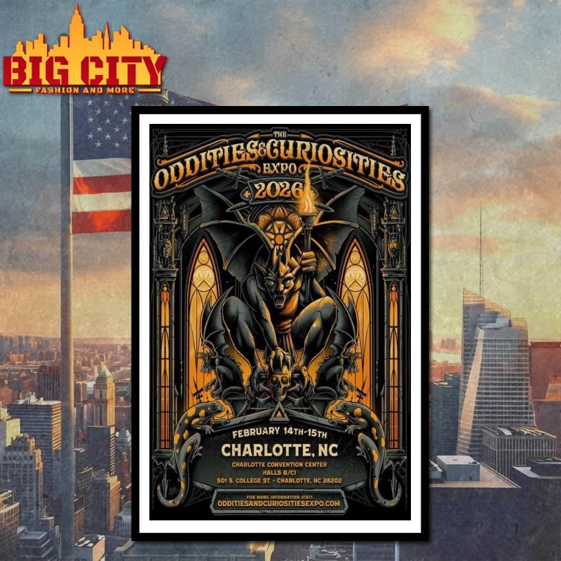 Oddities & Curiosities Expo Feb 14th – 15th 2026 Poster Shirt