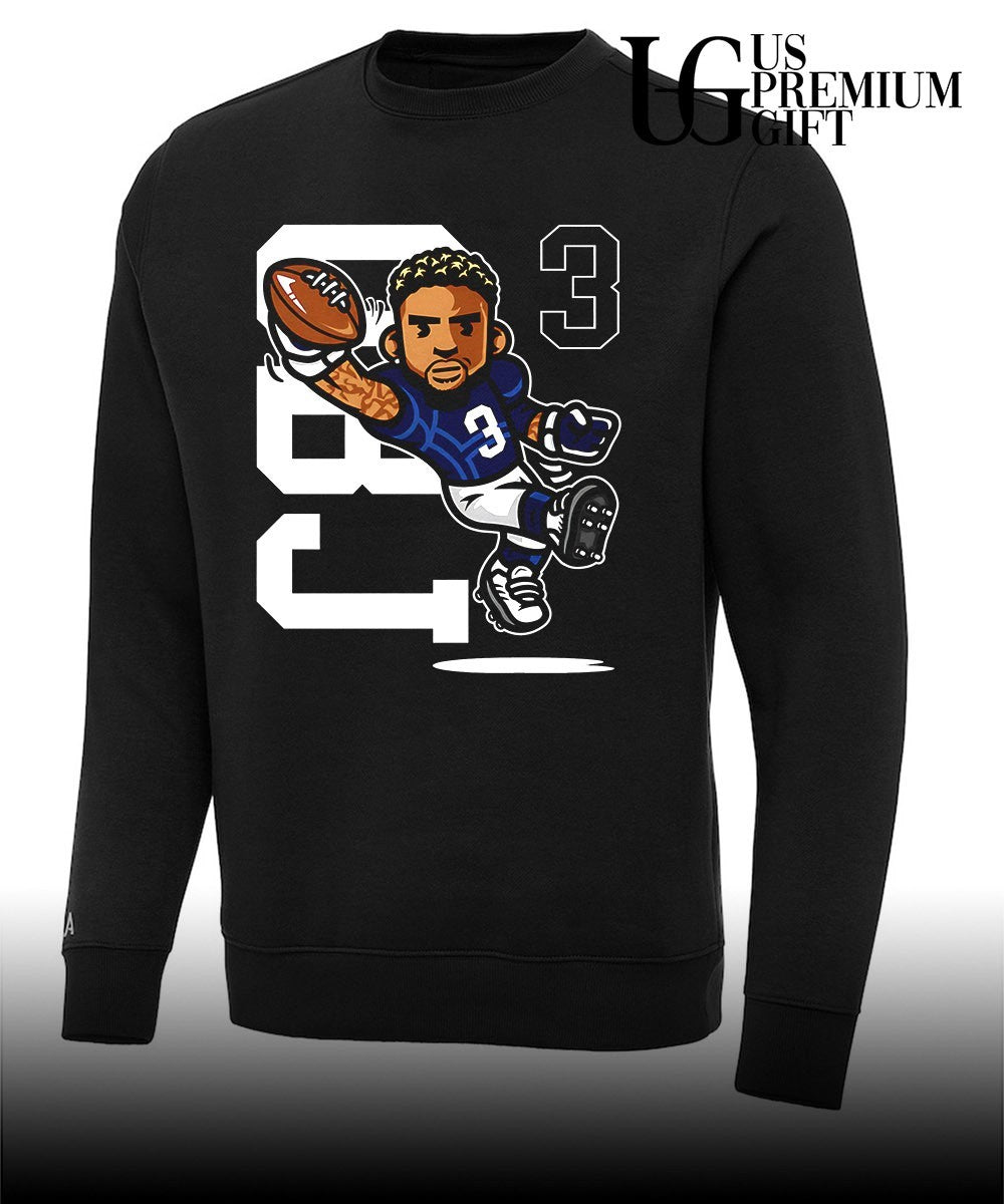 Odell Beckham Jr. player New York Giants Football toons catch shirt