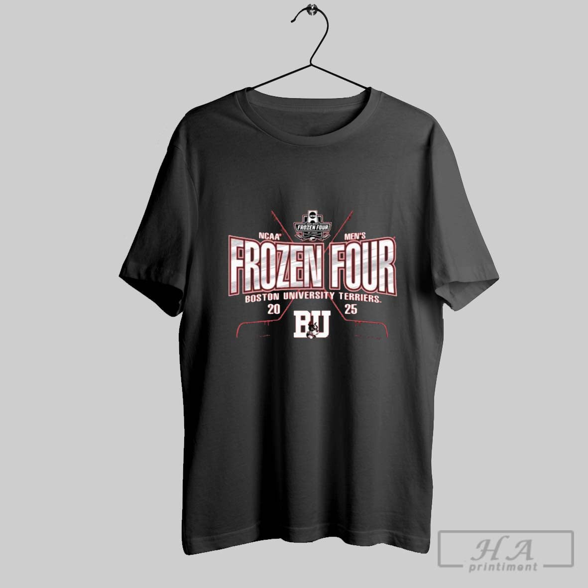 Official 2025 Ncaa Frozen Four Mens Ice Hockey Tournament Boston Terriers University Logo - clothing by TeeHivey.com