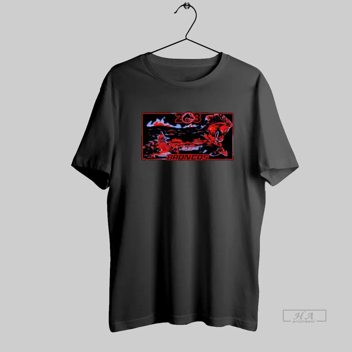 Official 208 Broncos Boise State Broncos Stadium And Mascot - clothing by TeeHivey.com