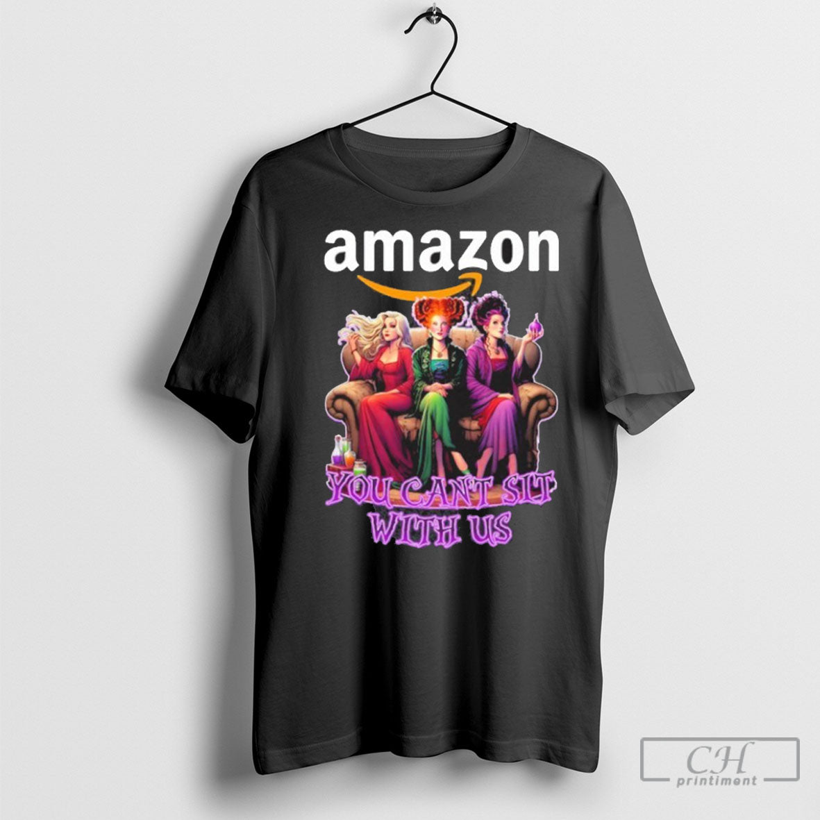 Official Amazon Hocus Pocus You Cant Sit With Us Halloween Shirt Sweater