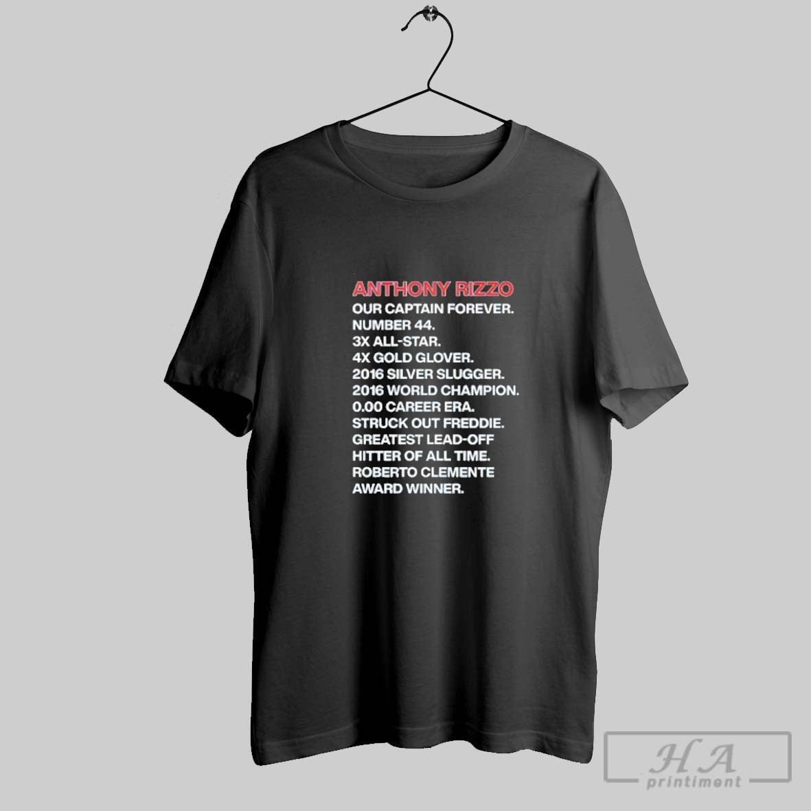 Official Anthony Rizzo Our Captain Forever Chicago Cubs - clothing by TeeHivey.com
