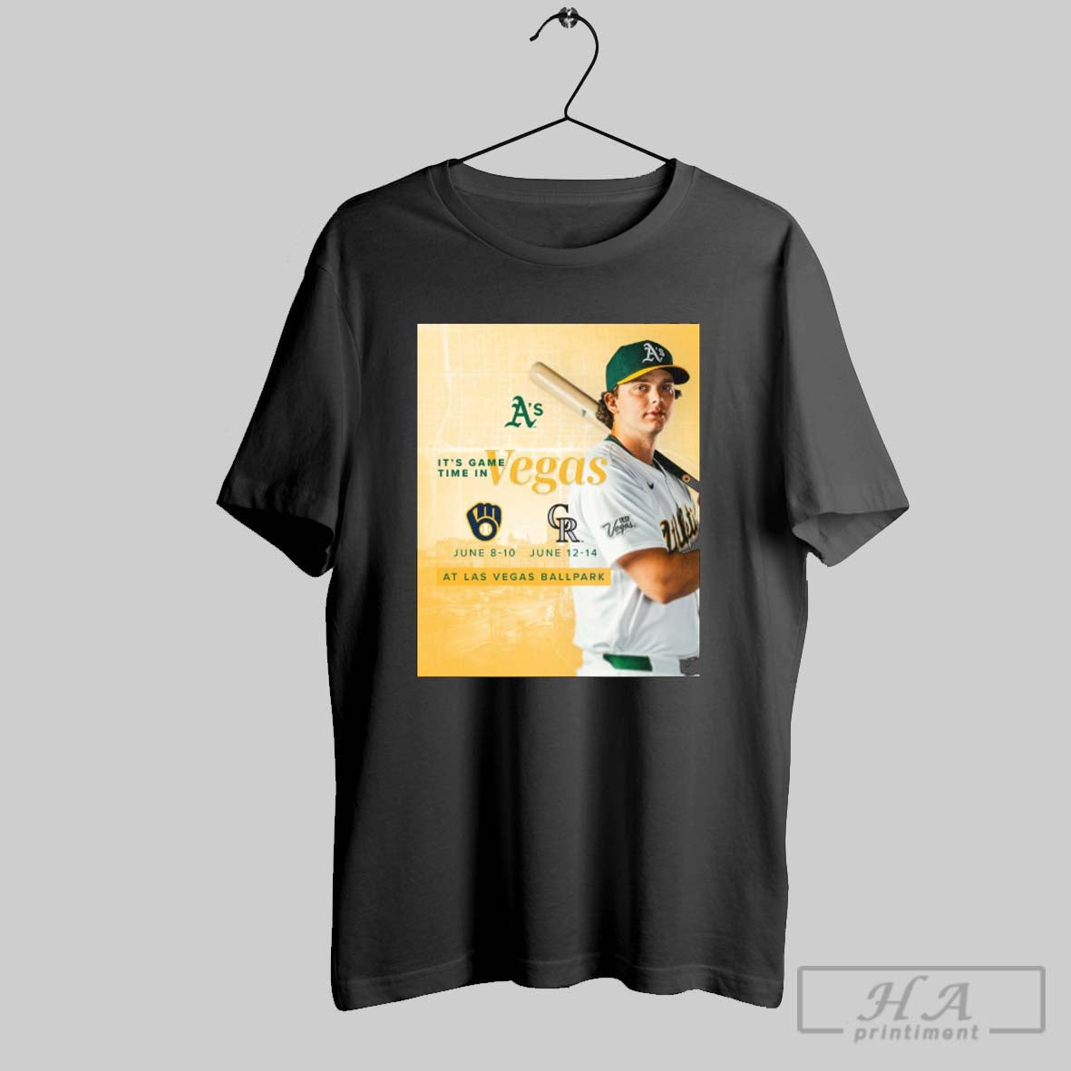 Official Athletics Its Game Time In Vegas Vs Brewers June 8 10 Rockies Vs June