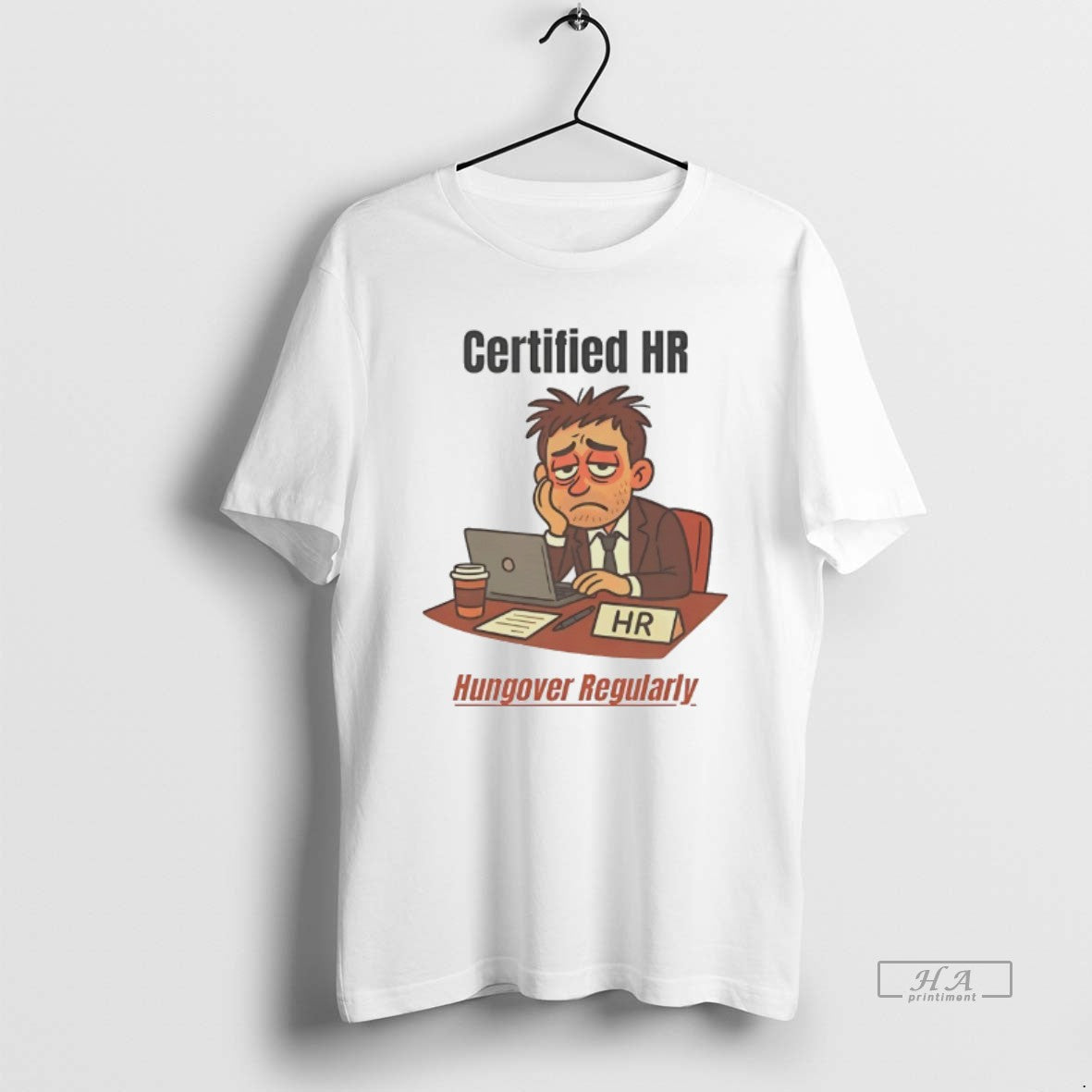 Official Certified Hr Hungover Regularly - clothing by TeeHivey.com
