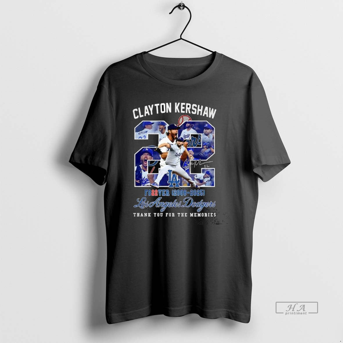 Official Clayton Kershaw Cover 2008 2025 Los Angeles Dodgers Thank You For The Memories Signature - clothing by TeeHivey.com
