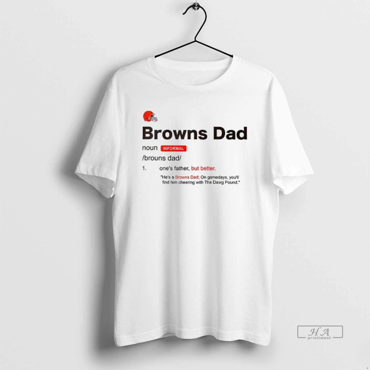 Official Cleveland Browns Dad Definition - clothing by TeeHivey.com