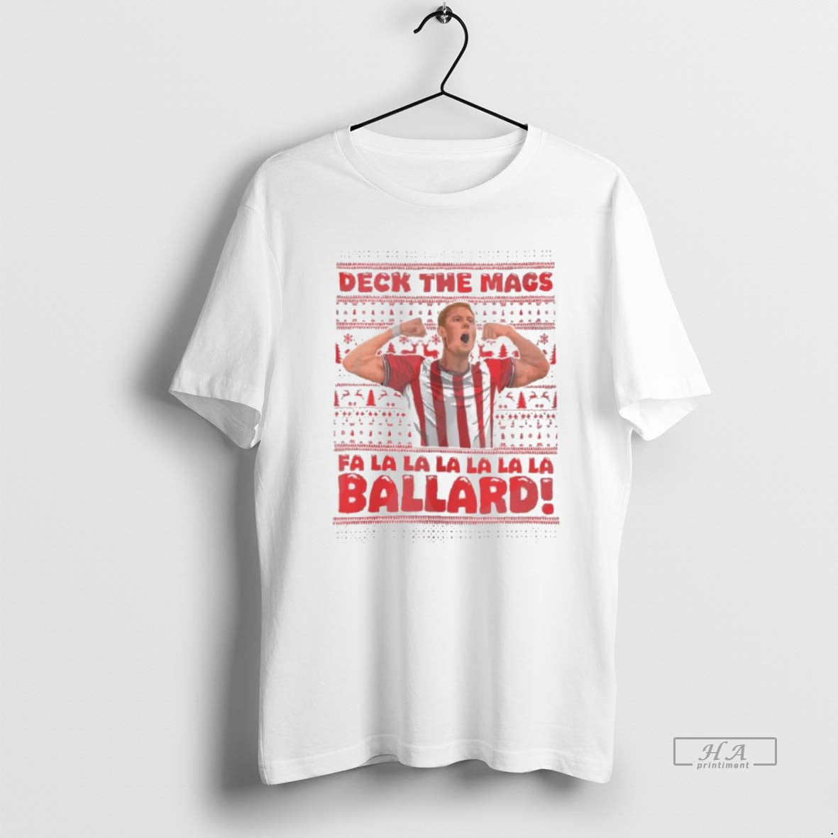 Official Dan Ballard Deck The Halls Ugly Christmas Sweat - clothing by TeeHivey.com