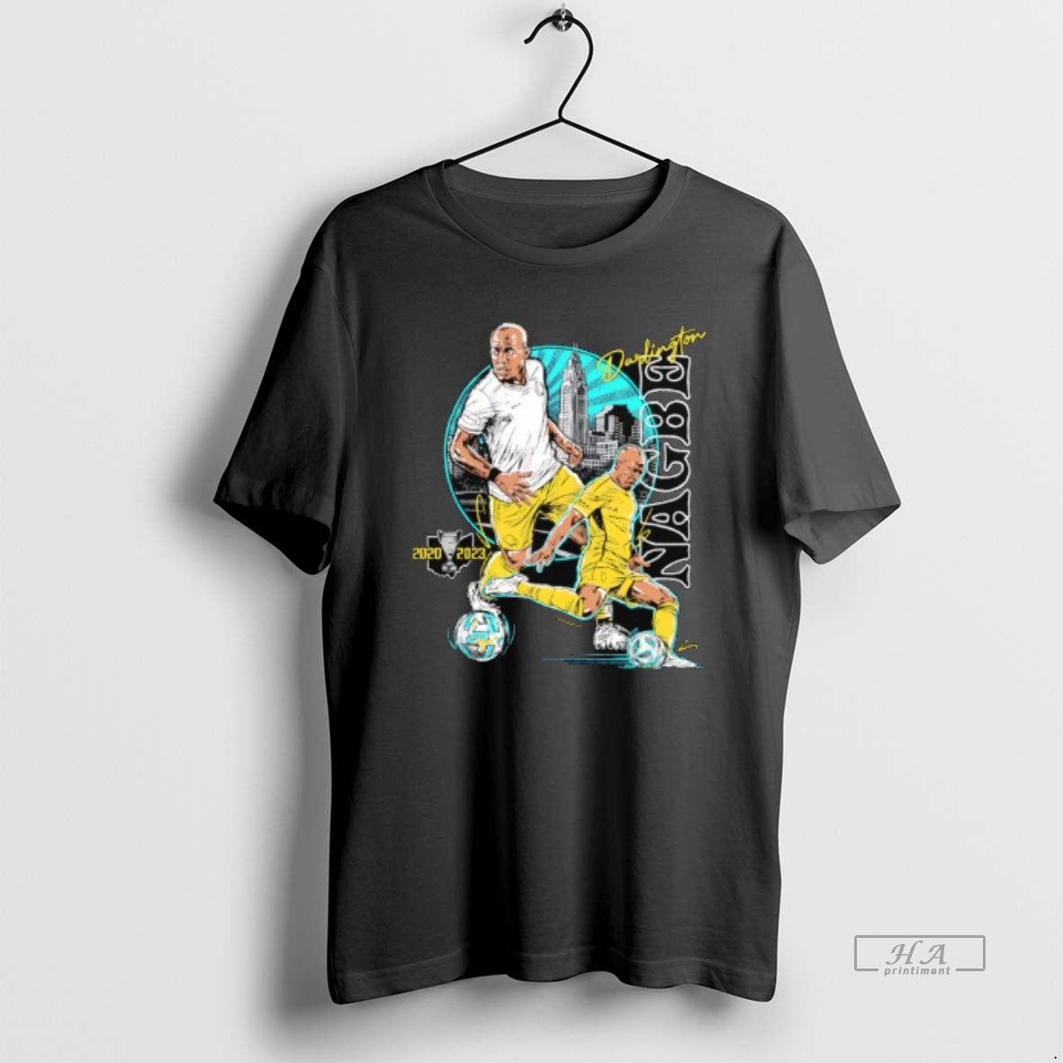 Official Darlington Nagbe Columbus Crew Caricature - clothing by TeeHivey.com