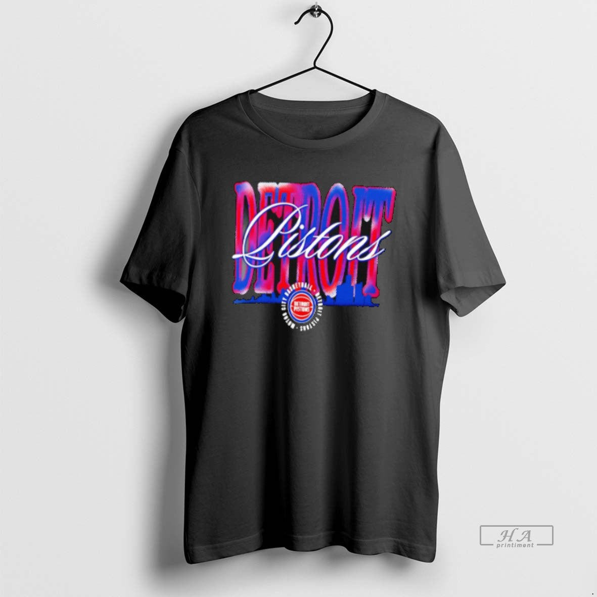 Official Detroit Pistons Chrome Legacy 2026 Logo - clothing by TeeHivey.com