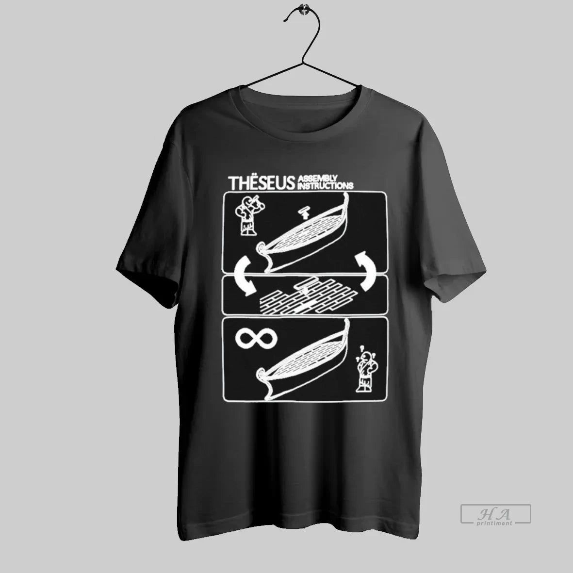 Official Distractible The Theseus Assembly Instructions - clothing by TeeHivey.com