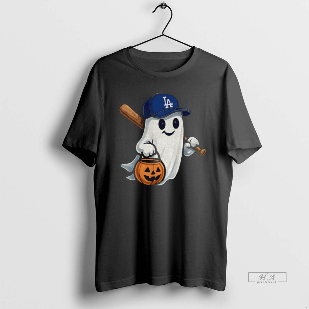 Official Ghost Los Angeles Dodgers Pumpkin Spooky Baseball - clothing by TeeHivey.com