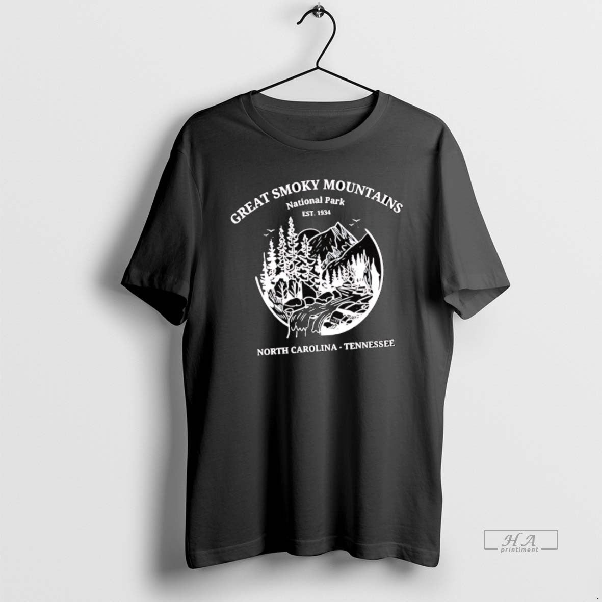 Official Great Smoky Mountains National Park Est 1934 North Carolina Tennessee - clothing by TeeHivey.com
