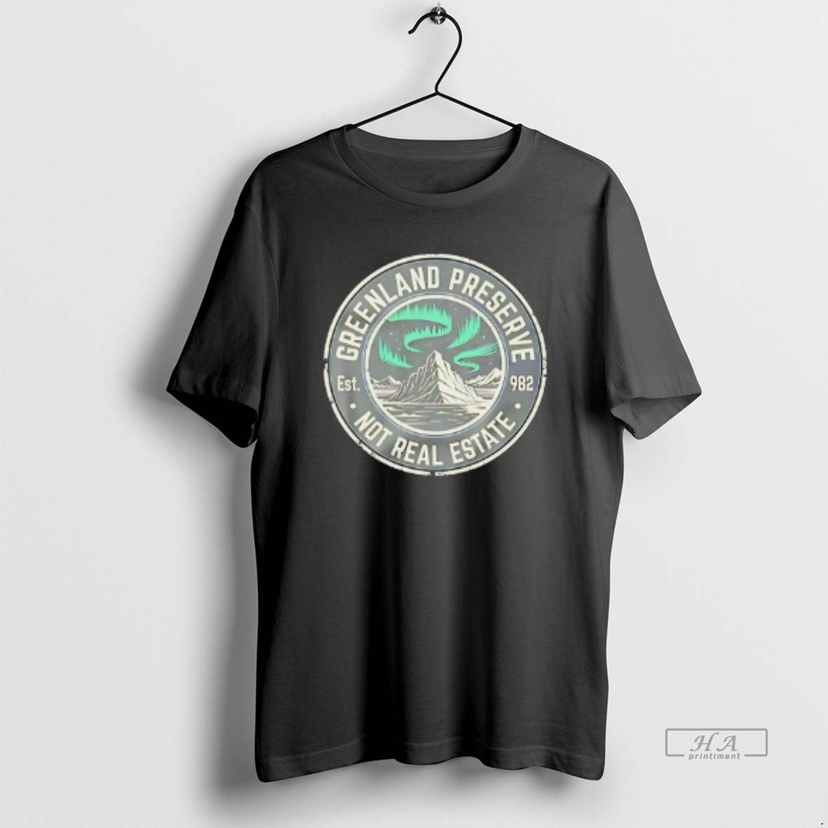Official Greenland Preserve Not Real Estate Logo - clothing by TeeHivey.com