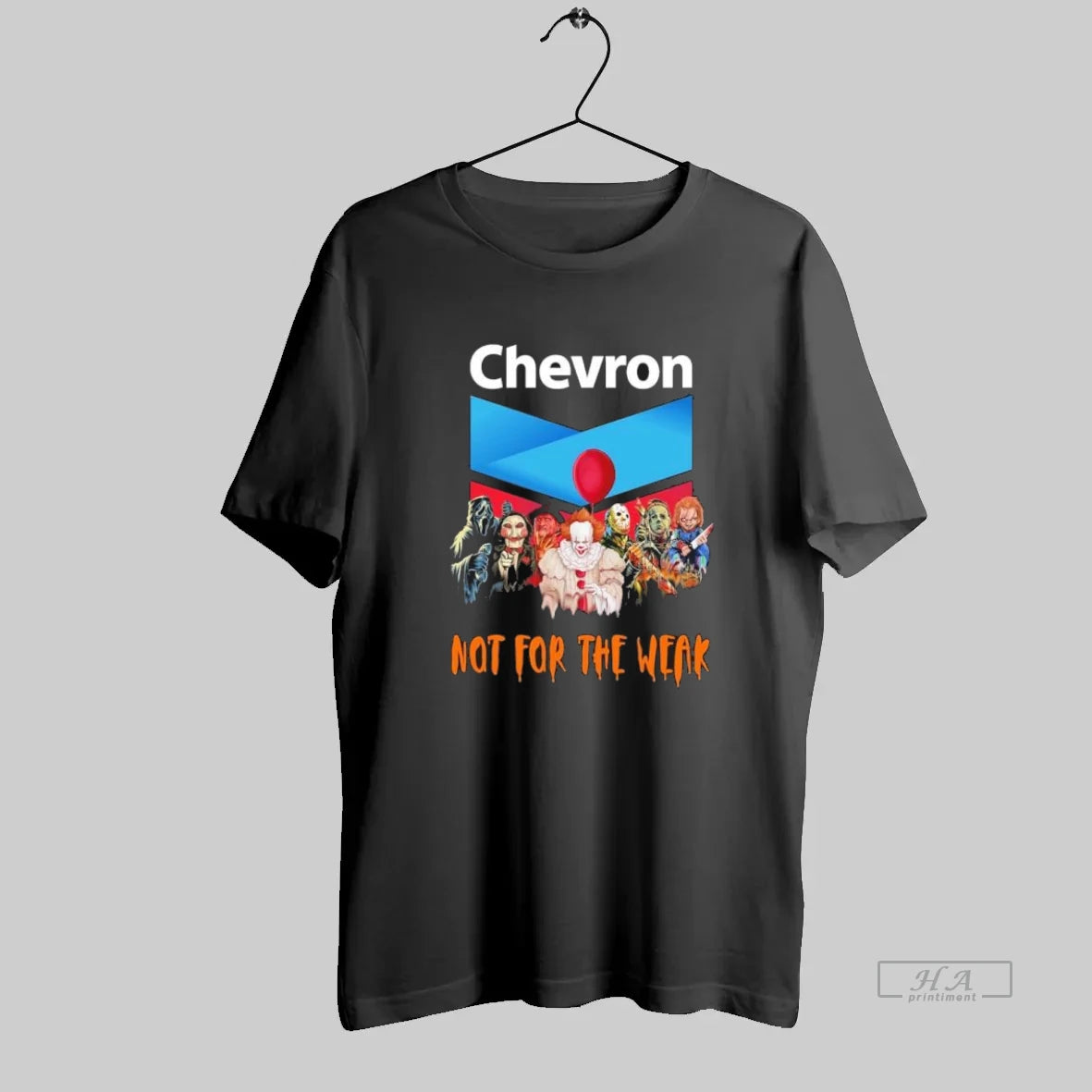 Official Horror Characters X Chevron Not For The Weak Halloween - clothing by TeeHivey.com